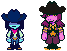 Kris and Susie in rodeo attire